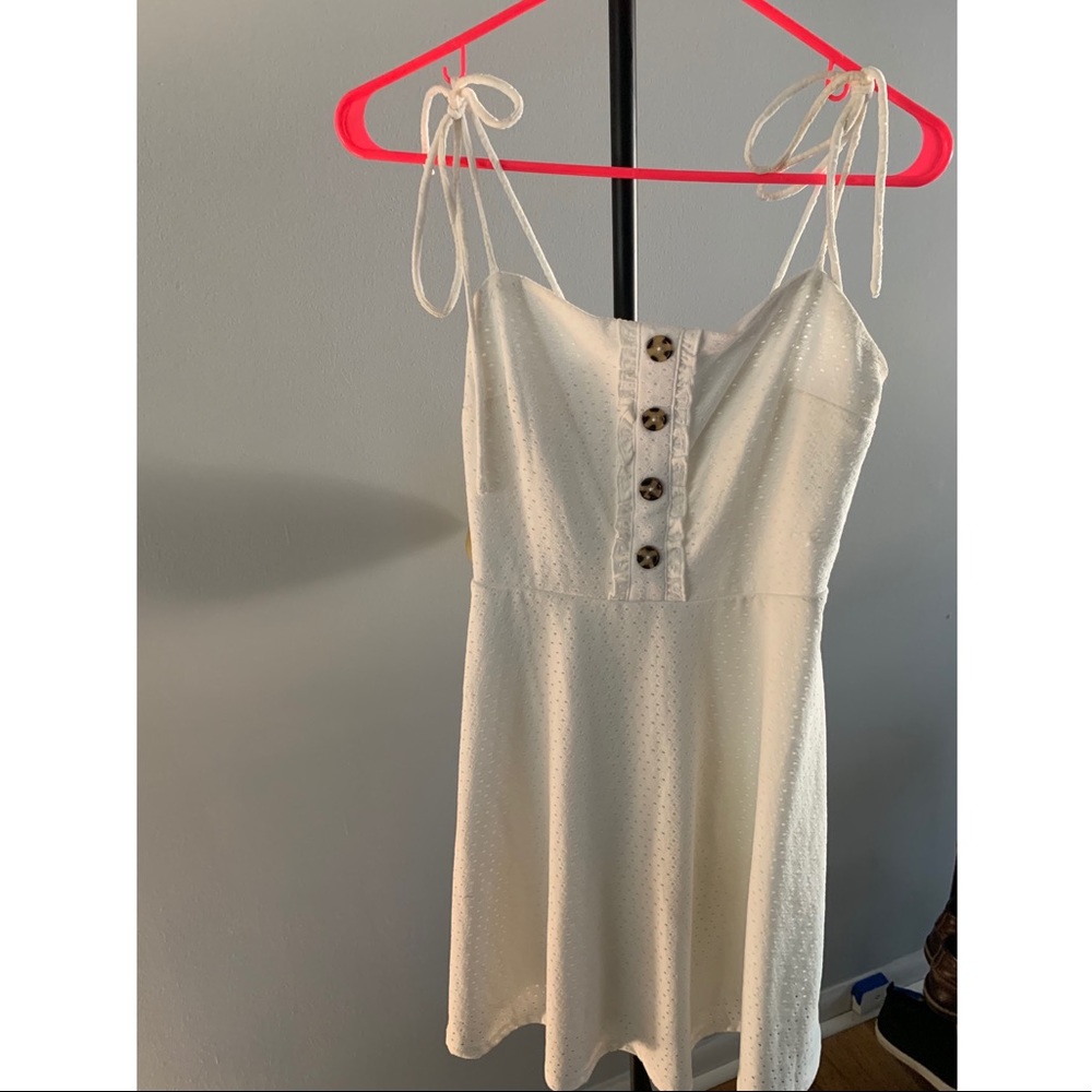 White sun dress